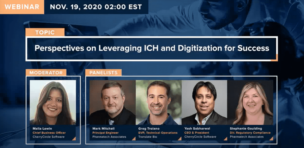 Perspectives on Leveraging ICH and Digitization for Success