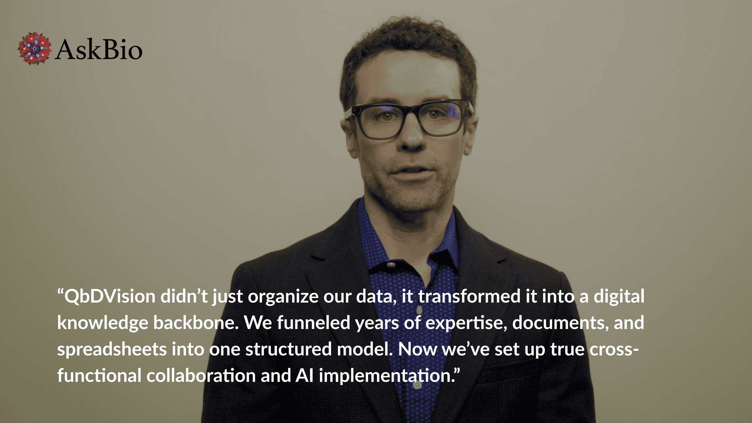 QbDVision Testimonial - AskBio